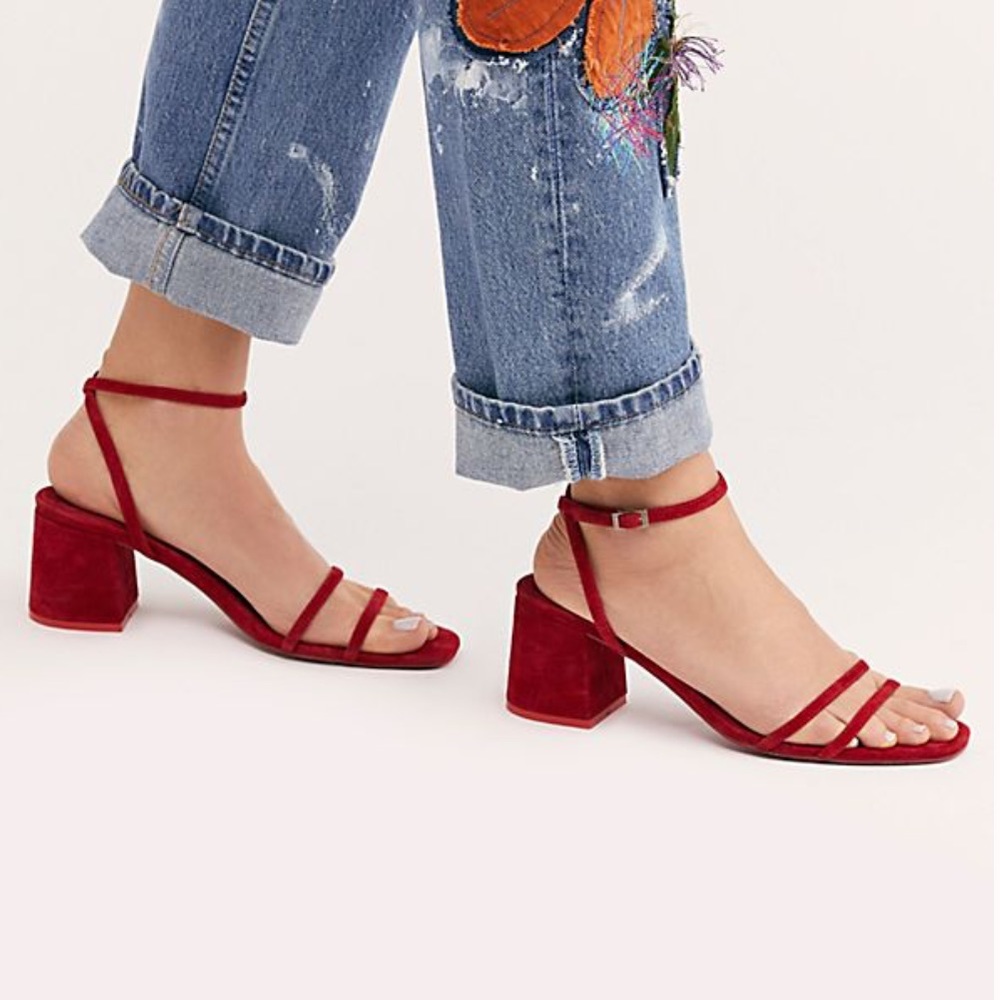 Gabby block heel NWT Free People